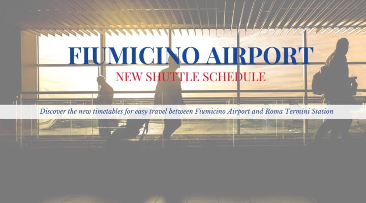 New Fiumicino Airport Shuttle schedule