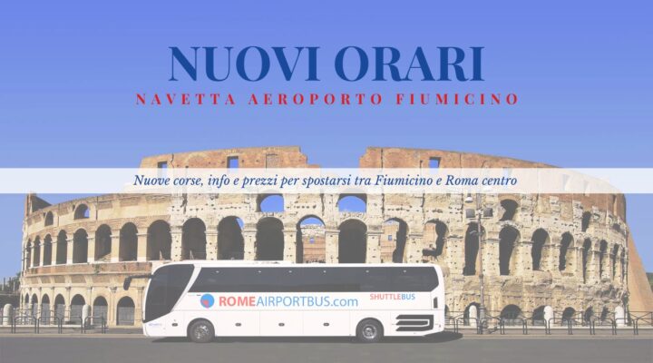 Prezzi e orari navetta aeroporto Fiumicino