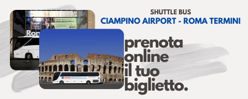 Shuttle bus Ciampino Airport Roma